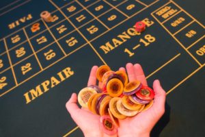 Holding Chips on hand