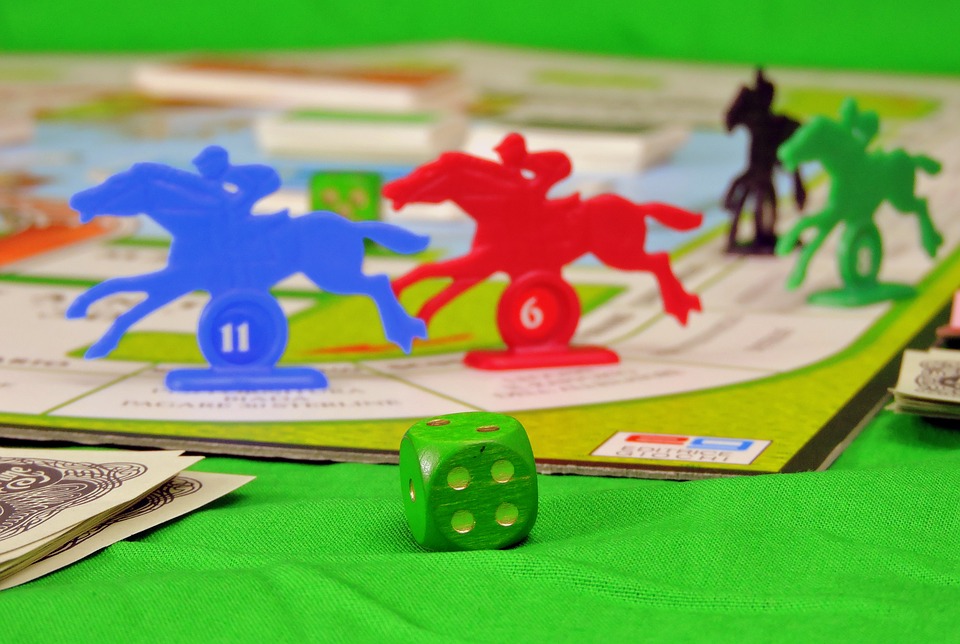 Horse Race Board Game